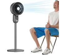 Ventilador De Pie Genérico - Ventilador De Columna Potente | Ventilador De 3 Velocidades Silencioso Con Preparación De Aire Para Habitaciones Grandes Casa Oficina Dormitorio Hotel Restaurante