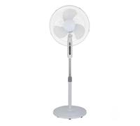Ventilador de Pie IluminaShop 40W 3 Velocidades Cabezal Orientable Altura Regulable