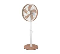 Ventilador de pie metal color blanco serie alcañiz 45cm