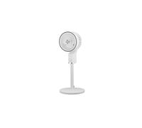 Ventilador de pie metal color blanco serie talamo 33cm