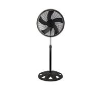 Ventilador de pie metal color negro serie agudo 50cm