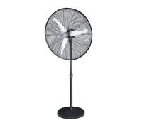 Iluminashop Ventilador de Pie 180W Negro/Plata