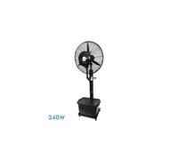 Ventilador de pie nebulizador diluvio fabrilamp negro 240w, tanque 42l