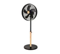 Ventilador de pie metal color negro serie falcon 45cm