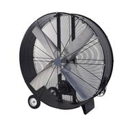 Abrila - Ventilador Industrial MAXIMUM | Negro con 3 Velocidades Ajustables | 800W de Potencia | con Ruedas