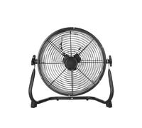 Abrila Midas Negro-Cromo 60W - Ventilador Industrial 3 Aspas