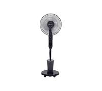 Ventilador de Pie Nebulizador Johnson VIRO17BRUMA Negro 75W con Mando