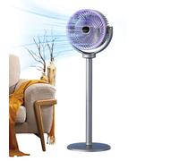 Ventilador de pie para dormitorio Potente 5 Velocidades Ajustable En Altura