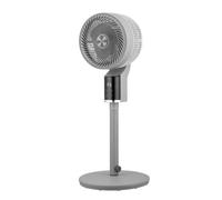 Ventilador de pie persa gris/cromo 50w 3vel regx33x33cm oscilante, dis