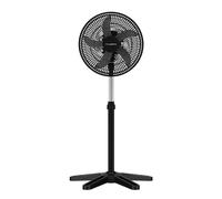 Rowenta Ventilador de pie VU3110 Turbo Essential 45W 3 velocidades Ø40 cm Negro