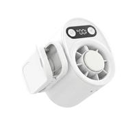 Ventilador De Pinza,Recargable Y Pantalla Digital - Mini Ventilador Con Pinza 100 Velocidades - Para Desplazamientos, Viajes, Camping, Playa, Festivales De Música, Jardinería, Hombres, Mujeres, Niños