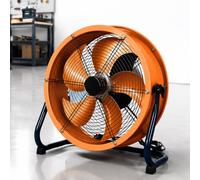 Ventilador de Piso Industrial de Tambor 3 Velocidades Metal 20in Inclinable(20in)