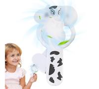 Ventilador de prensa manual, pequeño ventilador de prensa manual, ventilador de refrigeración de mano de dibujos animados, ventilador de mano portátil sin carga, ventilador portátil para niños