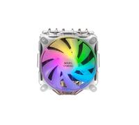 Ventilador de procesador - Mars Gaming - MCPU-XT RGB - Blanco - 12 cm - Doble torre ARGB silencioso