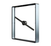 Ventilador De Proyector Holográfico 3D con Cubierta Cuadrada Protectora Antitáctil Máquina De Visualización De Videos Y Fotos De Bricolaje