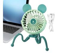 Ventilador De Pulpo Para Cochecito,Ventilador De Cochecito Portátil,Ventilador con clip de trípode flexible con diseño de pulpo | Fan silenciosa del carro eléctrico portátil que acampa, ventilador per