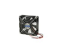 Ventilador de refrigeraci?n de CPU de 24 V CC con carcasa de pl?stico negra y protectores de dedos de metal