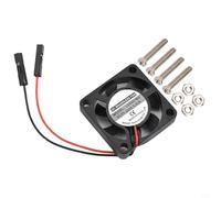 Ventilador de refrigeración 3007 de 5 V compatible con Raspberry Pi 4 modelo B Pi 3 B+ Pi 2 modelo B y Pi para cero silencioso, enfriador de CPU sin escobillas de 30 mm para proyectos de placa de