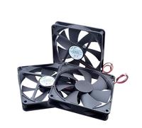 Ventilador De Refrigeración ACP14025 De 14 Cm Y 140 Mm, 140 X 140 X 25 Mm, CC 5 V, 12 V, 24 V, 2 Pines, Apto For Carcasa De PC, Fuente De Alimentación, Enrutador, Inversor.(24V 2 balls 2800rpm)