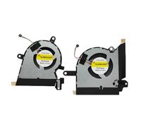 Ventilador de refrigeración compatible de CPU y GPU para ASUS ROG Flow X13 2023 GV302X GV302XI GV302XV GV302XU GV302XA Series DFS5L22H05B858 FQ6U DFS5L22H05B857 FQ6T DCC. Ventilador de 5 V