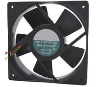 Ventilador de refrigeración con cojinetes de bolas for KD1212PTB2-6A, 12 V, 3,6 W, 1600 RPM, 12 cm, 12025, 120 x 120 x 25 mm