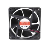 Ventilador de refrigeración de 120 mm 120x120x38 mm1 12038 5V 12V 24V 48V dc 110v 220v Ventiladores axiales de CA más fríos(12V 2wire ball)