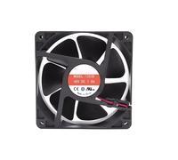 Ventilador de refrigeración de 120 mm 120x120x38 mm1 12038 5V 12V 24V 48V dc 110v 220v Ventiladores axiales de CA más fríos(220V 2wire)