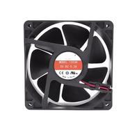 Ventilador de refrigeración de 120 mm 120x120x38 mm1 12038 5V 12V 24V 48V dc 110v 220v Ventiladores axiales de CA más fríos(5V 2wire ball)