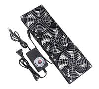 Ventilador de refrigeración de 120 mm y 3000 RPM con controlador y enchufe de la UE