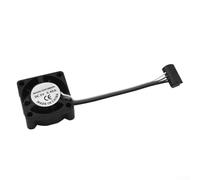 Ventilador de refrigeración de 25 x 25 x 10 mm CC 5 V para impresoras 3D Bambu Lab P1P y P1S - Rodamiento de bolas doble de 15000 rpm, flujo de aire de bajo ruido de 3.1 CFM, compatible