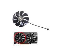 Ventilador De Refrigeración De 87mm T129215SU PLA09215S12H 1GPU, Compatible Con EVGA, GeForce RTX 3050 3060 3060 Ti XC, Ventilador De Refrigeración For Tarjeta Gráfica For Juegos(Left Fan)