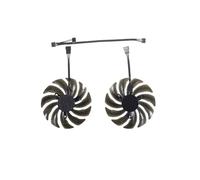 Ventilador De Refrigeración De 88 Mm T129215SU PLD09210S12HH, Compatible Con Gigabyte, Compatible Con Tarjetas Gráficas GeForce GTX 1050 Ti, RX 480, 470 Y GTX 1060 G1(2PCS SET)