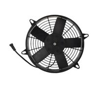 Ventilador de refrigeración de aire acondicionado de 305mm, conjunto de ventilador de radiador de condensador de CA de 24V y 160W, Compatible con autobuses y camiones