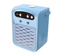 Ventilador de refrigeración de aire portátil de escritorio con 3 velocidades de enfriamiento para estudios de dormitorio aire libre pequeño aire acondicionado para dormitorio