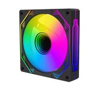 Ventilador de refrigeración de alto rendimiento, 4 pines PWM Fan, ARGB Case Fans, CPU Cooler Fans, Silent Computer Fans, Liquid Radiator Fan 12 x 12 x 2,5 cm