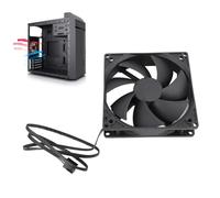 Ventilador de Refrigeración de Alto Rendimiento, Ventilador de Caja de Computadora PWM de 100 Mm, Reemplazo de Ventilador de Refrigeración de PC Silencioso de Alta Velocidad de