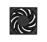 Ventilador de refrigeración de CPU de 120mm, ventilador PWM silencioso de gran volumen de aire, refrigerador del radiador del chasis, perfil bajo, 12V para enfriador de CPU de 4 pines PWM
