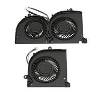 Ventilador de Refrigeración de CPU, Enfriador de GPU, Reemplazo de Conector de Alimentación de 4 Pines para Ordenador Portátil MSI GS75 P75 MS 17G1 MS 17G2 BS5005HS U3I BS5005HS (Ventilador de CPU y