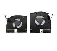 Ventilador de refrigeración de CPU + GPU de 12 V de repuesto para Dell Alienware M17 R2 P41E P41E001 DFS2400121H0T DFS652512PN0T DC12V 1A ventilador (este ventilador de repuesto solo para ventilador