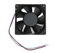 Ventilador De Refrigeración De CPU, Ventilador con Cubierta Silenciosa De 120mm, 24V, 0,75a, 1300RPM, Conector De 3 Pines, Ventilador De Refrigeración De PC para Caja De Chasis De Computadora