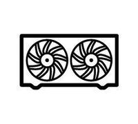Ventilador De Refrigeración De Motor Para BMW 5 Series Touring 540I XDRIVE 530I