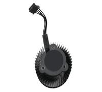 Ventilador de refrigeración de repuesto for tarjeta gráfica PNY for NVIDIA Quadro RTX A2000 de 6 GB y 12 GB BAPB0420B2UP001(FAN-NO RGB)