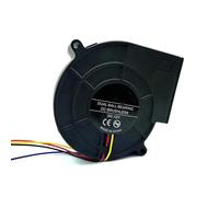 Ventilador de refrigeración de Repuesto para GUNCAIZHU 9733 97 * 94 * 33 mm Turbo soplador con Doble rodamiento de Bolas DC12V 0.65A 4 líneas