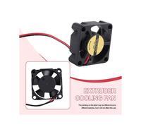 Ventilador de Refrigeración del Extrusor para Flashforge Adventurer 5M Pro 3010, Ventilador con Filtro DC24V, Ventilador de Refrigeración para el