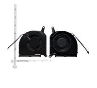 Ventilador de refrigeración for CPU de portátil, Compatible con ForGigabyte, Compatible con ForAorus, 15G 15P 17P 17G XC RX5G RP75 RP75W RX7G RP77 XA XD OLED SA Aero 17 Aero 15 OLED(0.7CM CPU)