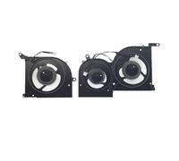 Ventilador De Refrigeración For CPU Y GPU De Portátil BS5005HS-U4Q BS5005HS-U3J DC5V 4 Pines, Compatible Con MSI GS66 Stealth MS-16V4 16V4 Y Accesorios For Portátil(CPU GPU FAN)