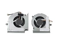 Ventilador de refrigeración for CPU y GPU de portátil, Compatible con MSI GE65, Raider 9SF, 9SE, GP65, Leopard 9SD, 9SF, MS-16U2, 16U1, PABD07012SH N425(All)