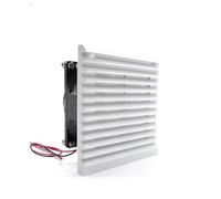 Ventilador de refrigeración for gabinete, 116,5 x 116,5 mm, 24 V CC, 12 V CA, 230 V, con ventilador axial de 9025 mm y rejilla.(DC12V)