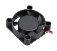 Ventilador de refrigeración for impresora 3D CC sin escobillas, 40x40x10 mm, con doble rodamiento de bolas, 5V, 12V, 24V (1 unidad).(12V Sleeve 5500RPM)