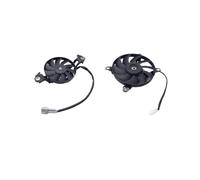 Ventilador de refrigeración for radiador de Motocicleta, Enfriador de Aceite eléctrico for Motor, Apto for Motos de Cross, Hon, Kaw, Suz, Gasolina y Pit Dirt Bikes.(MY06C)